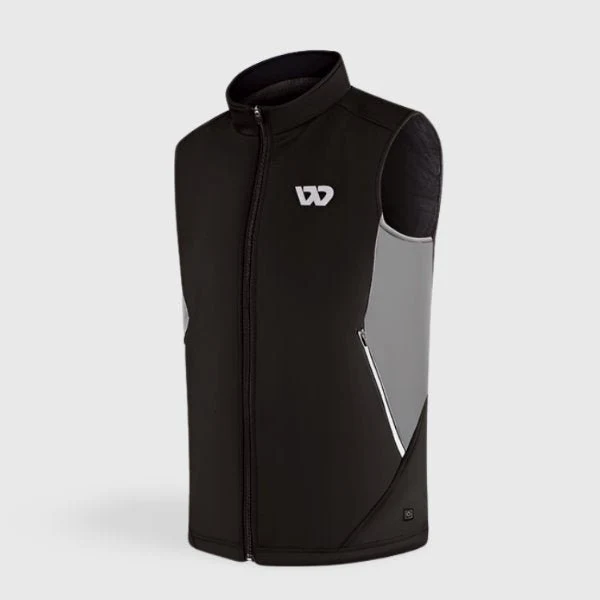 Doudoune chauffante noire 5 zones – compact et efficace pour l'hiver | VETCHAUD™